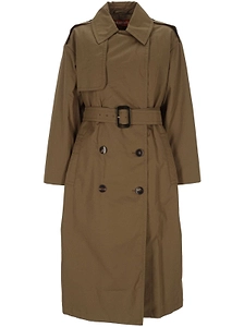 Max Mara Studio Mstcharme Belted Raincoat