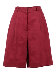 Max Mara Studio Caravan Pleated Shorts