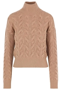 Max Mara Studio Mstcosmo Turtleneck Knitted Jumper