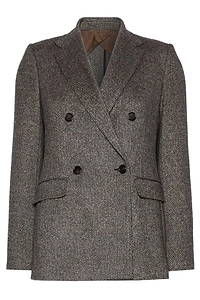 Max Mara Studio Mstcresta Double-Breasted Blazer