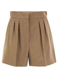 Max Mara Vista Pleated Shorts