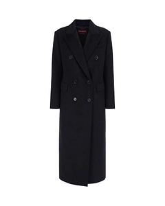Max Mara Studio Msteffige Double-Breasted Coat