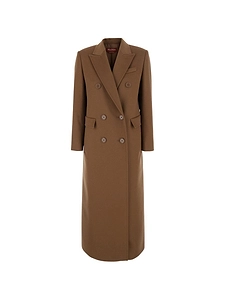 Max Mara Studio Msteffige Double-Breasted Coat