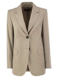 Max Mara Studio Mstedito Single Breasted Blazer