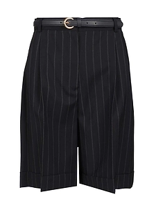 Ere Pinstripe Bermuda Shorts