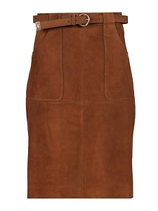 Max Mara Studio Mstennis Belted Midi Skirt
