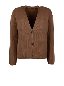 Max Mara Studio Mstfiltro V-Neck Knitted Cardigan