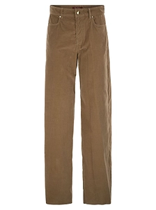 Mstfragola Straight Leg Corduroy Trousers