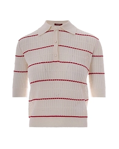 Max Mara Studio Gallo Knitted Polo Shirt