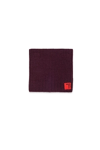 Max&Co. Kids Logo Patch Knitted Collar