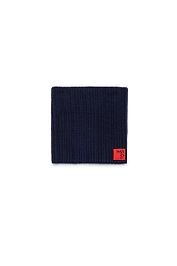 Logo Patch Knitted Collar