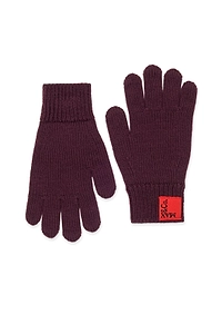 Max&Co. Kids Logo Patch Knitted Gloves
