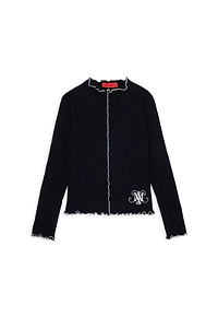 Maxt 45 Lettuce-Edge Ribbed Top