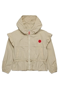 Max&Co. Kids Ruffle Detailed Zip-Up Jacket