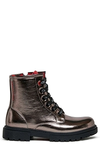Max&Co. Kids Round Toe Lace-Up Boots