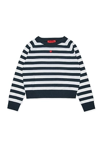 Striped Crewneck Knitted Jumper