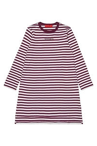 Striped Crewneck Dress
