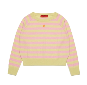 Max&Co. Kids Striped Crewneck Knitted Jumper