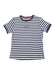 Max&Co. Kids Striped Crewneck T-Shirt