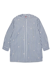 Max&Co. Kids Striped Button-Up Dress