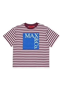 Max&Co. Kids Striped Crewneck T-Shirt