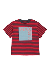 Max&Co. Kids Striped Crewneck T-Shirt