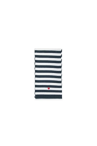 Max&Co. Kids Striped Heart Motif Scarf