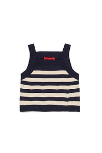 Striped Knitted Top