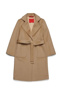 Tied-Waist Long Coat