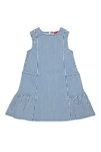 Max&Co. Kids Striped Sleeveless Dress