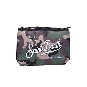 Aline Printed Wristlet Bag