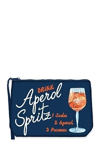 Aline Printed Wristlet Bag