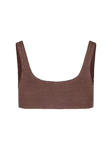 Naima Crinkle Bralette Bikini Top