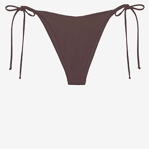 Crinkle Tie Bikini Bottoms