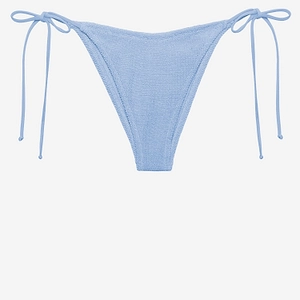Crinkle Tie-Side Bikini Bottoms