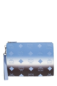 Mcm Aren Small Wristlet Pouch