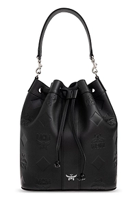 Mcm Dessau Medium Drawstring Bag