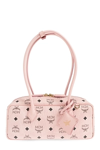 Mcm Aren Zip-Up Bag