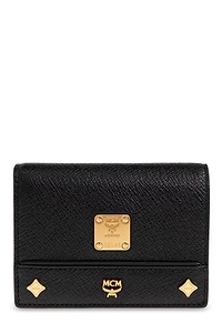 Mcm Logo-Engraved Wallet