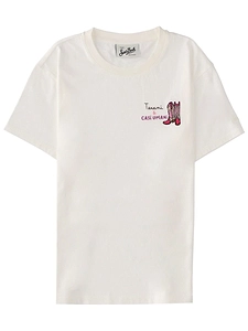 Mc2 Saint Barth Graphic Cotton Top
