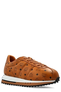Mcm Monogram Lace-Up Sports Shoes