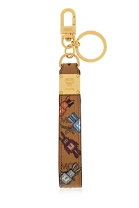 Mcm Printed Keychain