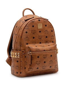 Mcm Stark Studded Mini Backpack