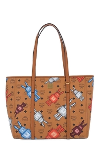 Mcm Toni Top-Zip Medium Shopper Bag
