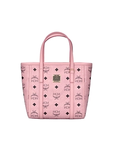 Mcm Toni Monogram Printed Mini Tote Bag