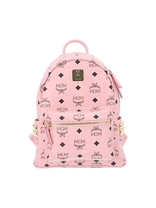 Mcm Visetos Studded Mini Backpack