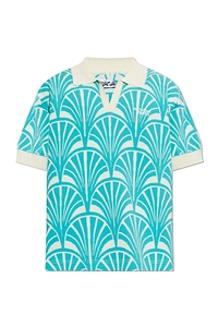 Mcm We The Best Patterned Polo Shirt