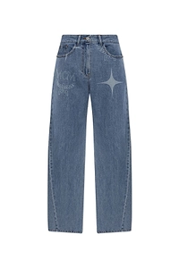 Mcm Wide Leg Jeans