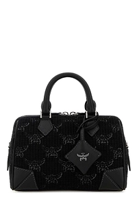 Mcm Zip-Up Top Handle Bag
