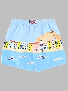 Mc2 Saint Barth Ibiza Printed Swim Shorts